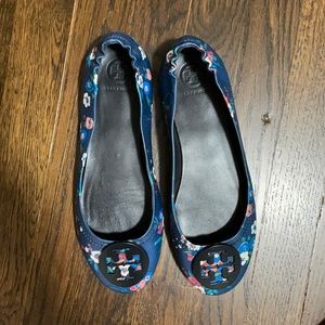Tory Burch Ballet Flats (Pansy Bouquet)